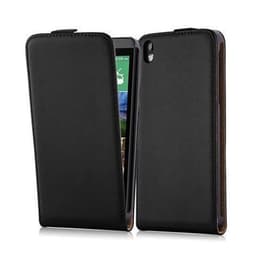 HTC Desire 816 Suojakuori Case Cover (Musta)