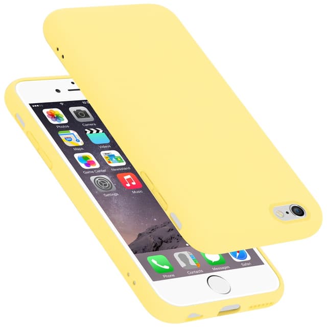 iPhone 6 / 6S Cover Etui Case (Gul)