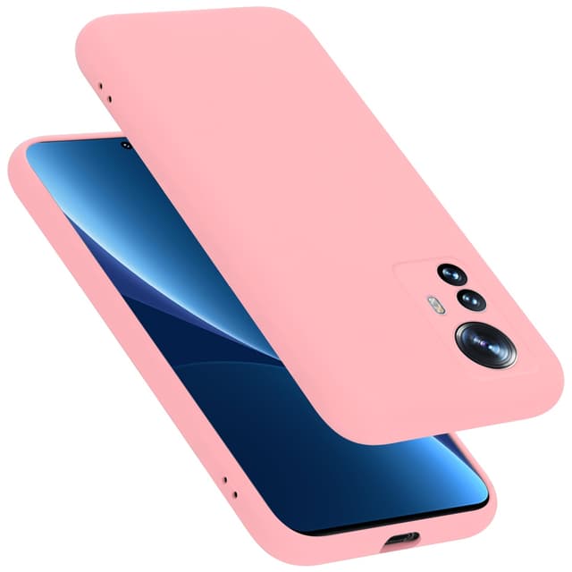 Xiaomi 12 PRO Skal Fodral Case (Rosa)