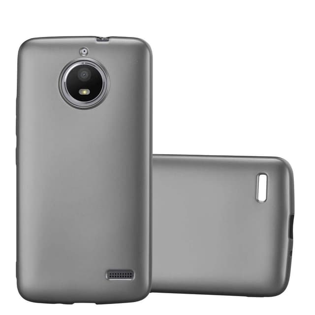 Skal Motorola MOTO E4 Fodral Case (Grå)