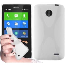 Nokia X Skal Fodral Case (Vit)