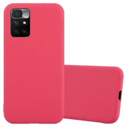 Xiaomi RedMi 10 deksel tpu case cover (rød)