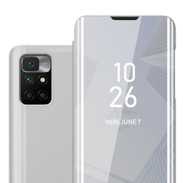 Xiaomi RedMi 10 Pungetui Cover Case (Sølv)