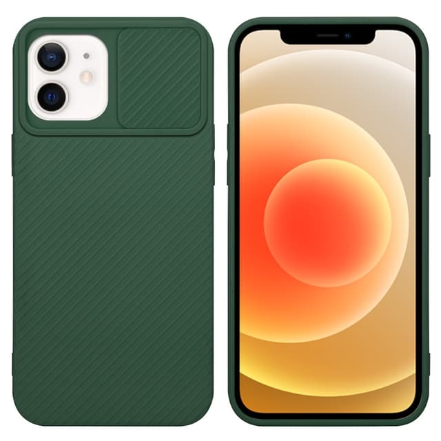 iPhone 12 Cover Etui Case (Grøn)