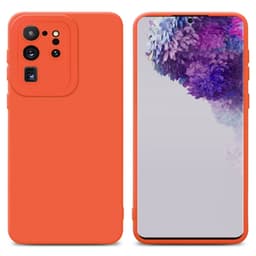Samsung Galaxy S20 ULTRA Suojakuori Kotelo (Oranssi)