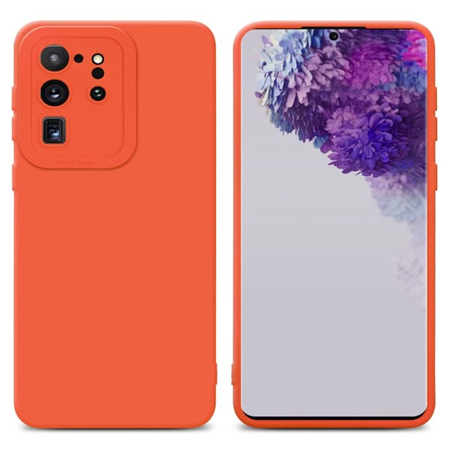 Samsung Galaxy S20 ULTRA Suojakuori Kotelo (Oranssi)