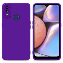 Samsung Galaxy A10s / M01s Skal Fodral Case (Lila)