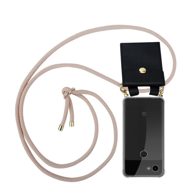 Google PIXEL 3A Suojakuori Kotelo (Vaaleanpunainen)