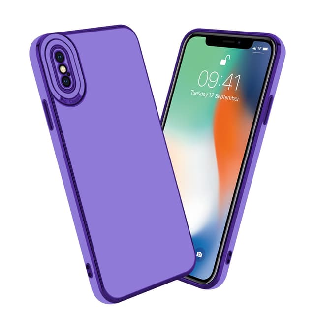 iPhone X / XS Skal Fodral Case (Lila)