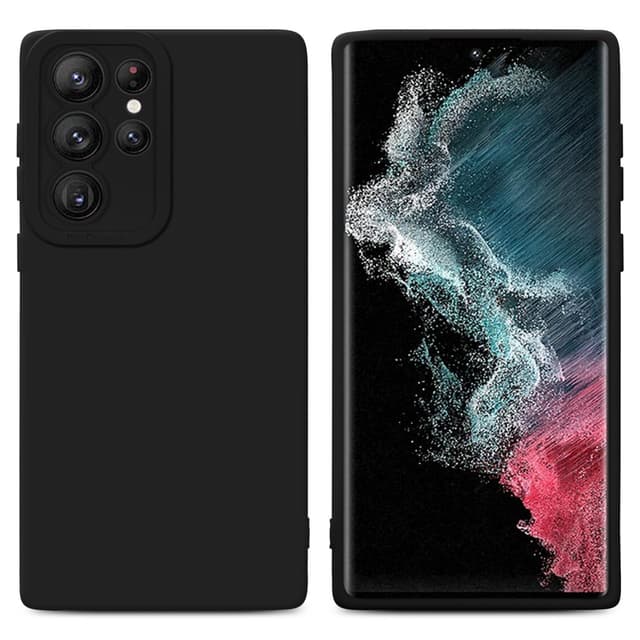 Samsung Galaxy S22 ULTRA Suojakuori Kotelo (Musta)