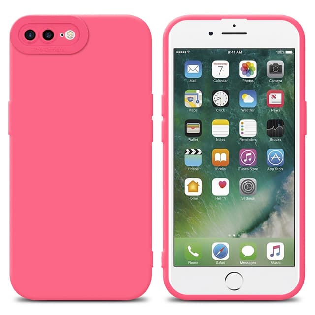 iPhone 7 PLUS / 7S PLUS / 8 PLUS Deksel case (rød)