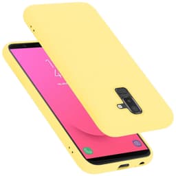 Samsung Galaxy A6 PLUS 2018 Skal Fodral Case (Gul)