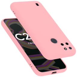 Realme C21Y / C25Y silikondeksel case (rosa)