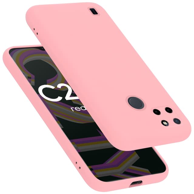 Realme C21Y / C25Y Skal Fodral Case (Rosa)