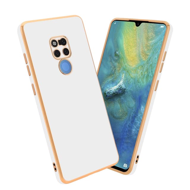 Huawei MATE 20 Suojakuori Case Cover (Valkoinen)