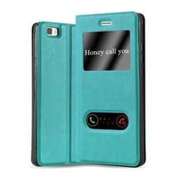 Huawei P8 LITE 2015 lommebokdeksel cover (turkis)