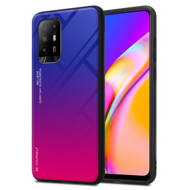 Oppo A94 5G Skal Fodral Case (Svart)