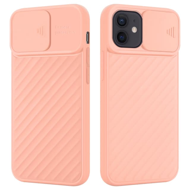 iPhone 12 MINI Cover Etui Case (Lyserød)