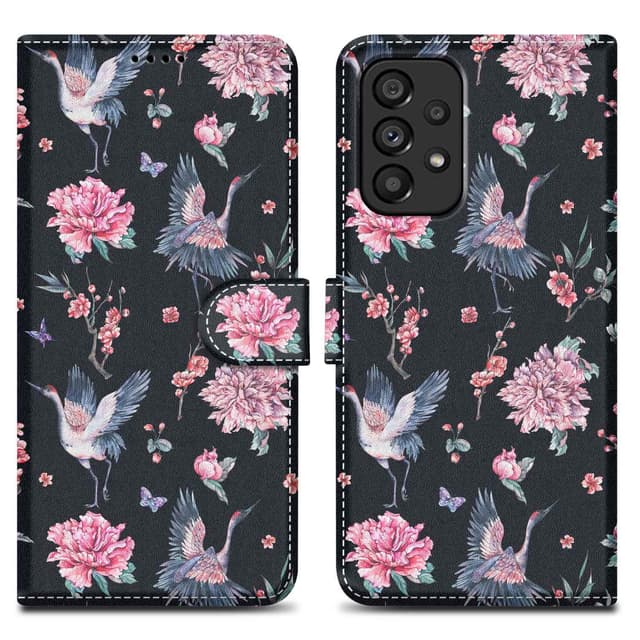 Samsung Galaxy A53 5G lommebokdeksel etui (svart)