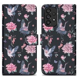 Samsung Galaxy A53 5G Plånboksfodral Skal (Svart)