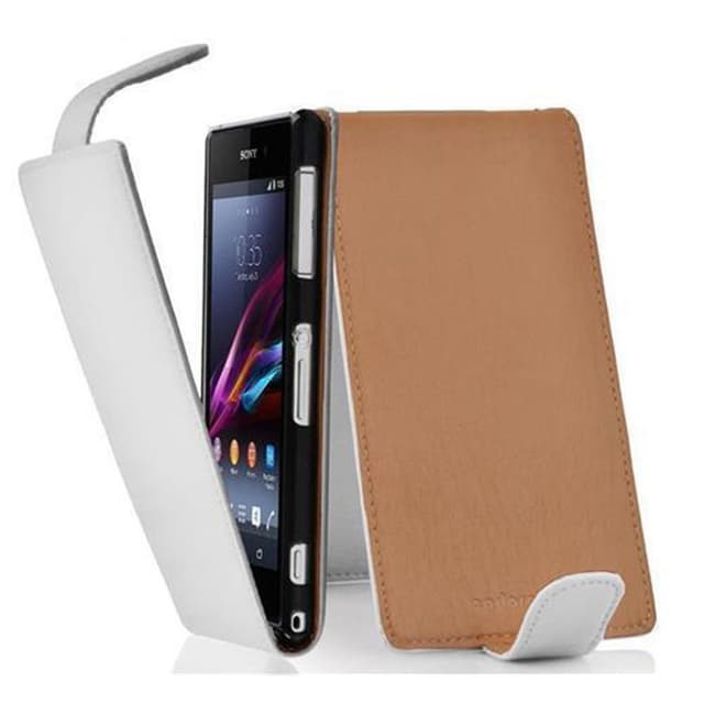 Sony Xperia Z1 COMPACT Deksel Cover Etui (hvit)