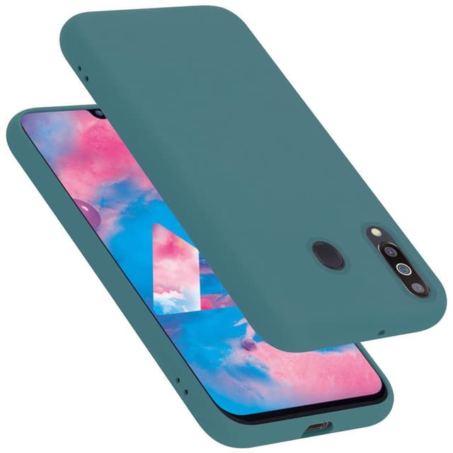 Samsung Galaxy M30 / A40s Cover Etui Case (Grøn)