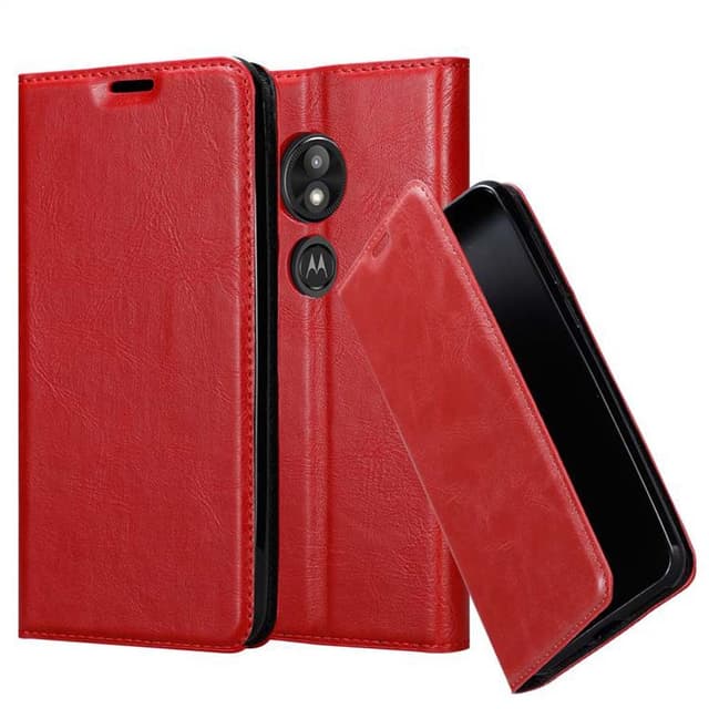 Motorola MOTO E5 PLAY Cover Etui Case (Rød)