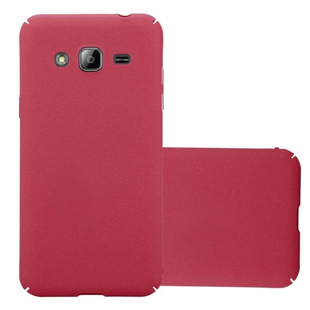 Samsung Galaxy J3 2017 Skal Fodral Case (Röd)