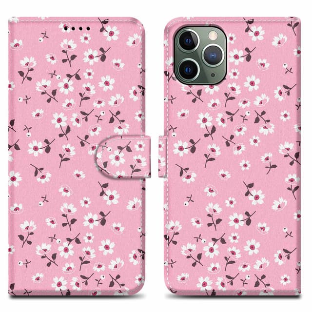 iPhone 11 PRO MAX Plånboksfodral Skal (Rosa)