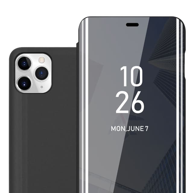 iPhone 11 PRO MAX Plånboksfodral Skal (Svart)