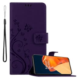 OnePlus 9 PRO Suojakuori Lompakkokotelo (Violetti)