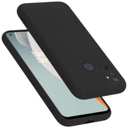 OnePlus Nord N100 Suojakuori Kotelo Case (Musta)