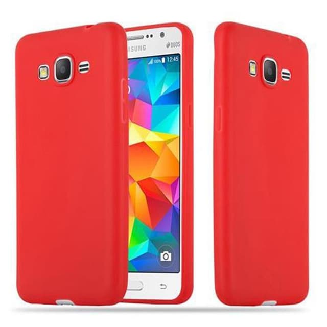Suojakuori Samsung Galaxy GRAND PRIME Kotelo (Punainen)