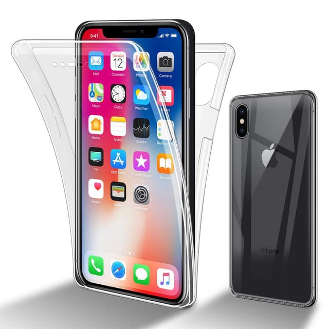 Skal iPhone X / XS Fodral Case (Transparent)