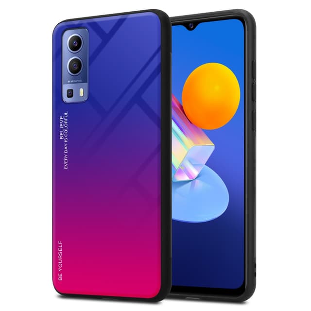 Vivo Y52 5G / Y72 5G Skal Fodral Case (Svart)
