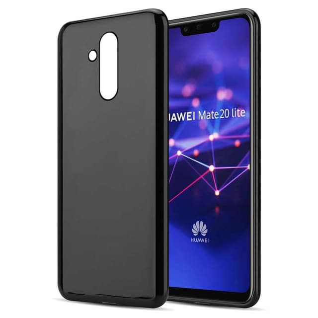 Huawei MATE 20 LITE Cover TPU Etui (Sort)