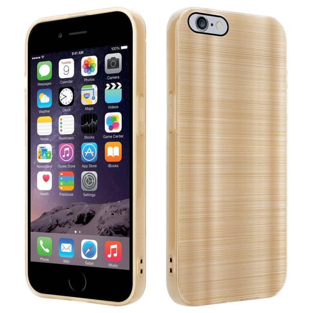 iPhone 6 PLUS / 6S PLUS Skal Fodral Case (Guld)