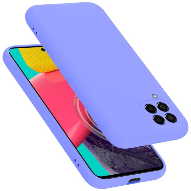 Samsung Galaxy M53 5G Skal Fodral Case (Lila)