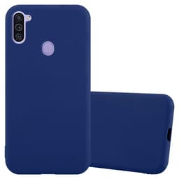 Samsung Galaxy A11 / M11 deksel tpu case cover (blå)
