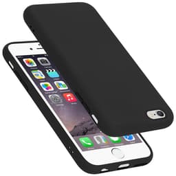 iPhone 6 / 6S Suojakuori Kotelo Case (Musta)