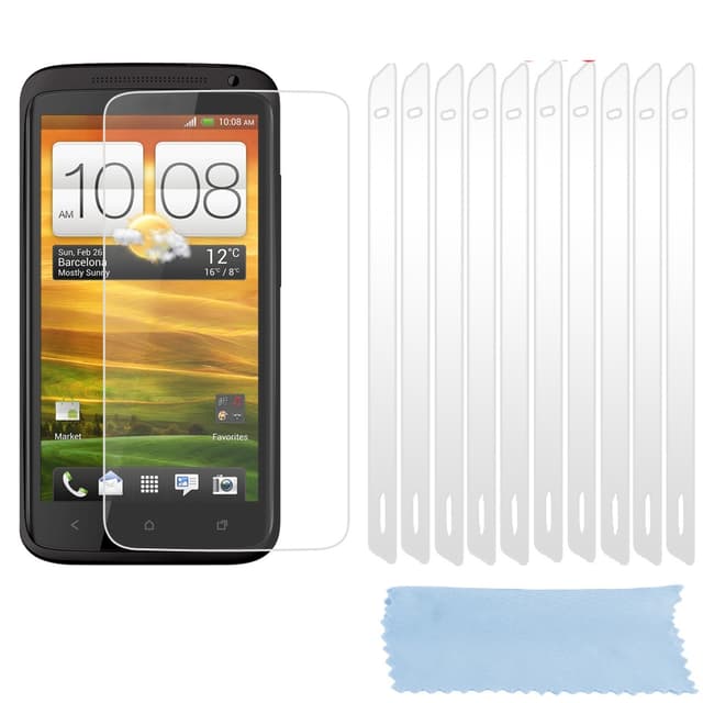 HTC ONE X / X+ 10x Skjermbeskytter Skärmskydd