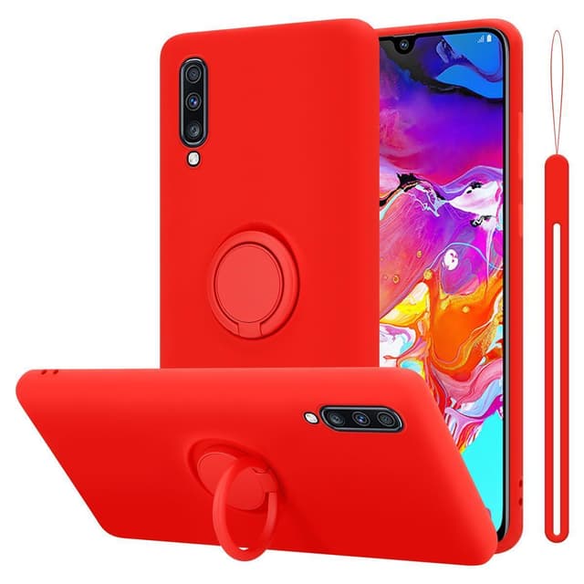 Skal Samsung Galaxy A70 / A70s Fodral Case (Röd)