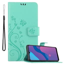 Honor 9A Suojakuori Lompakkokotelo (Turkoosi)