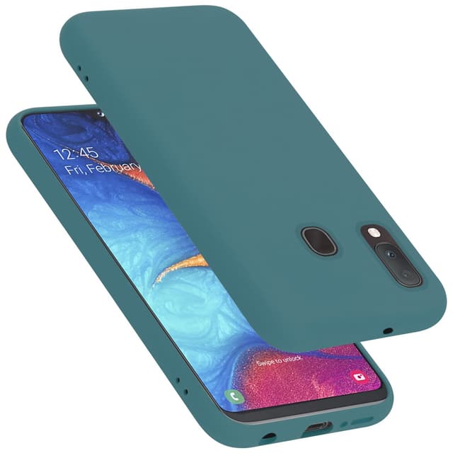 Samsung Galaxy A10e / A20e Skal Fodral Case (Grön)