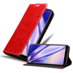 Motorola MOTO E6 PLUS lommebokdeksel deksel (rød)