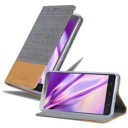 Lenovo P2 Suojakuori Lompakkokotelo (harmaa)