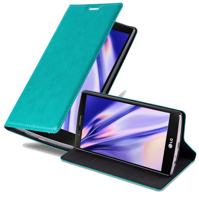 LG G4 / G4 PLUS Suojakuori Lompakkokotelo (Turkoosi)