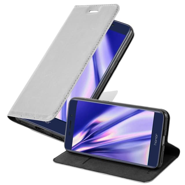 Honor 6C PRO Suojakuori Lompakkokotelo (harmaa)