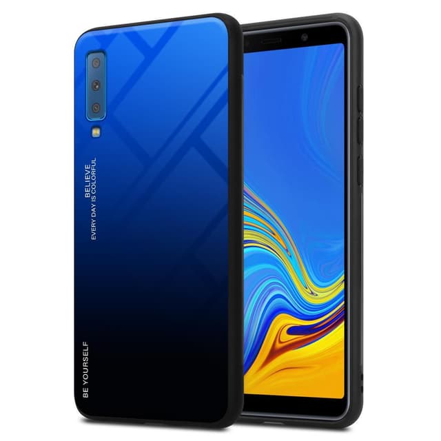 Cover Samsung Galaxy A7 2018 Etui Case (Sort)