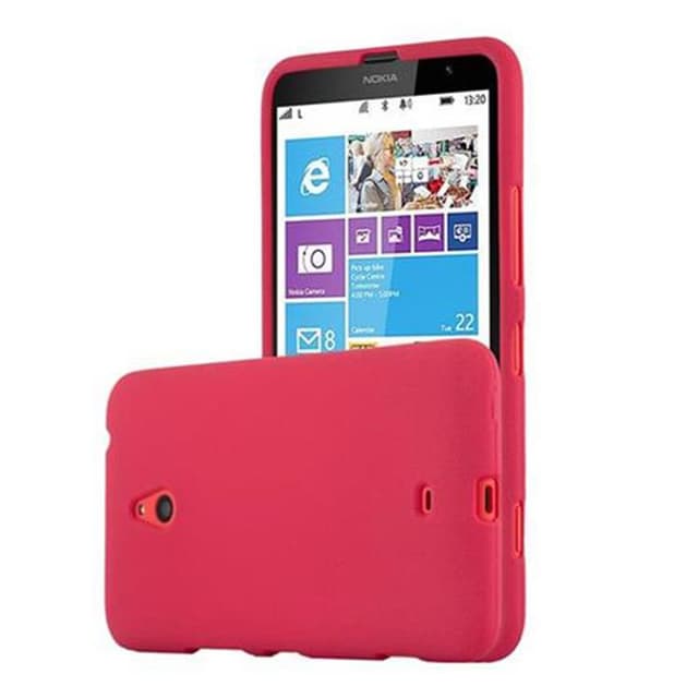 Skal Nokia Lumia 1320 Fodral Case (Röd)